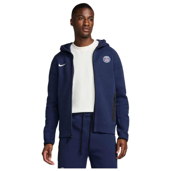 Nike Ανδρική ζακέτα Paris Saint-Germain Tech Fleece Windrunner Full-Zip Hoodie